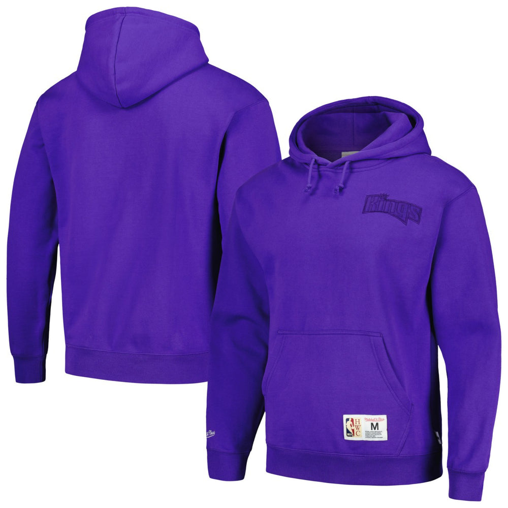 Purple Sacramento Kings Hardwood Classics Tonal Pullover Hoodie | NBA
