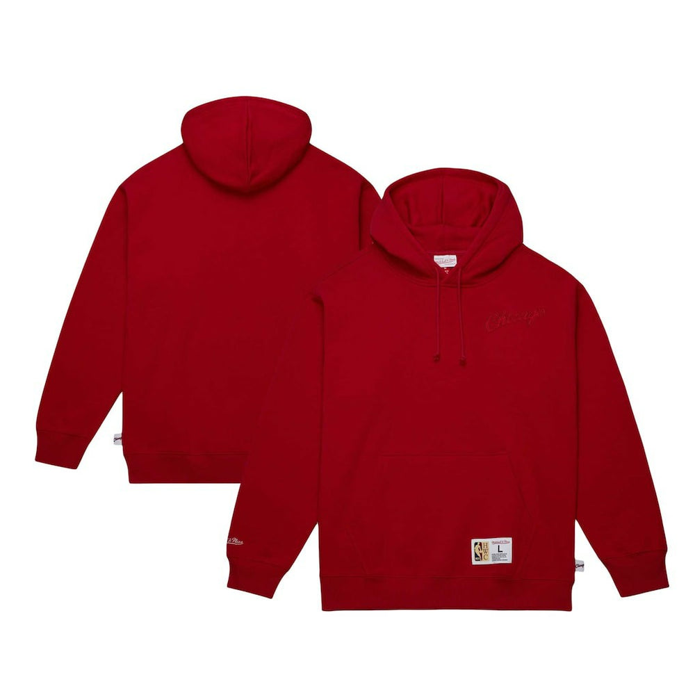 Red Chicago Bulls Hardwood Classics Tonal Pullover Hoodie sale | NBA