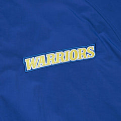 Royal Golden State Warriors Hardwood Classics Retro Quilted Raglan Full-Zip Hoodie sale | NBA