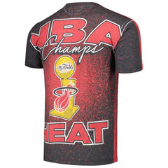 Red Miami Heat Hardwood Classics 2006 NBA Champions Champ City T-Shirt | NBA