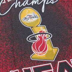 Red Miami Heat Hardwood Classics 2006 NBA Champions Champ City T-Shirt | NBA