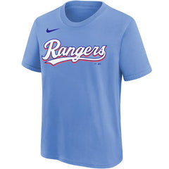 Jose Leclerc Texas Rangers Nike Youth Name & Number T-Shirt - MLB T-shirts
