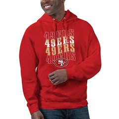 San Francisco 49ers Starter Unisex Name Drop Logo Pullover Hoodie | NFL New