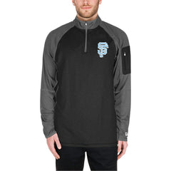 San Francisco Giants New Era Father's Day Raglan Quarter-Zip Top - MLB Tops