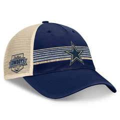 Dallas Cowboys Fundamentals Stripes Trucker Adjustable Hat | NFL Hot