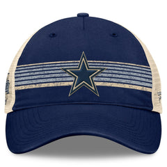 Dallas Cowboys Fundamentals Stripes Trucker Adjustable Hat | NFL Hot