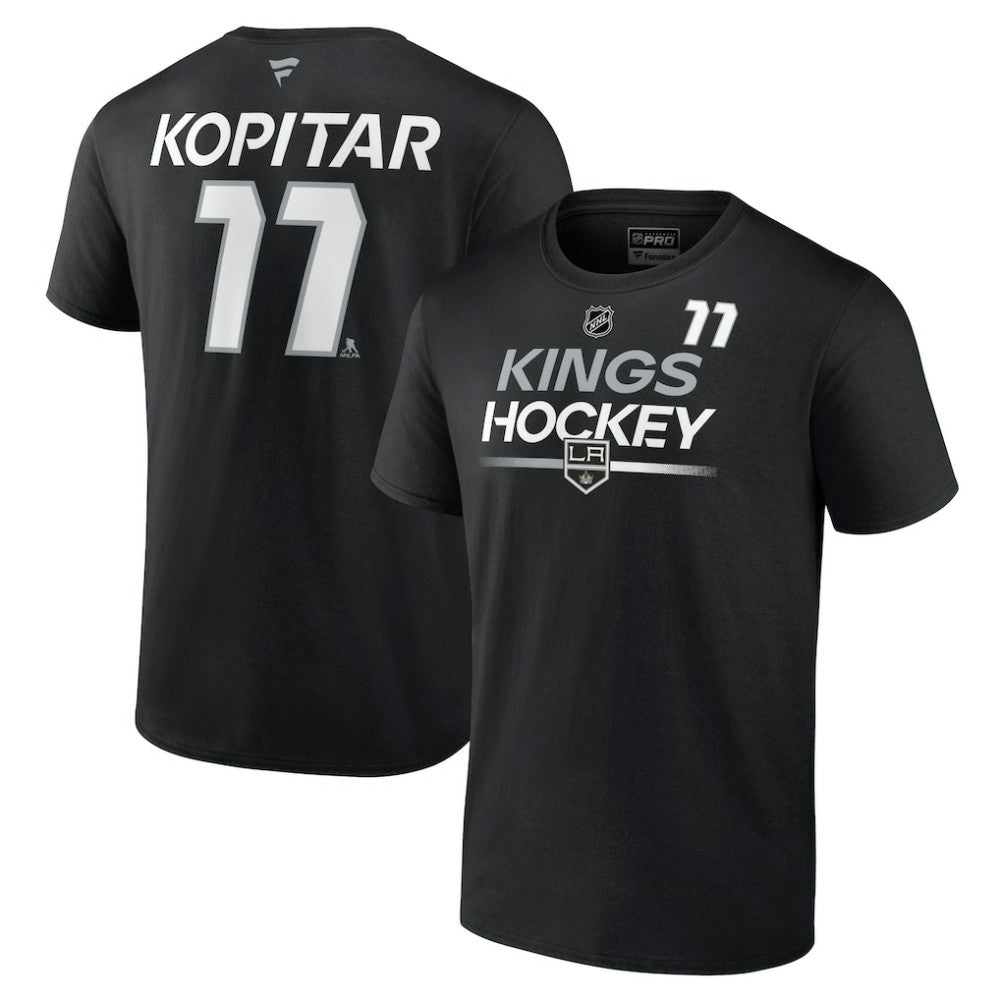 Anze Kopitar Los Angeles Kings Fanatics Authentic Pro Prime Name & Number T-Shirt - NHL T-shirts