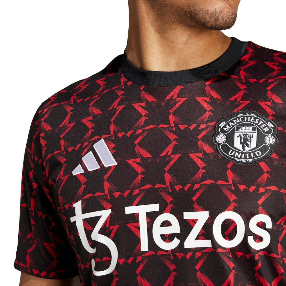 Manchester United 2024/25 Pre-Match Top Discount - Black