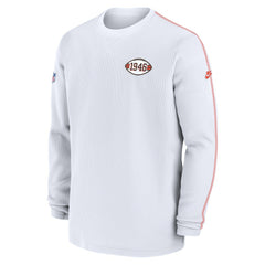 Cleveland Browns Alternate Logo Coach Long Sleeve Top | NFL Discount
