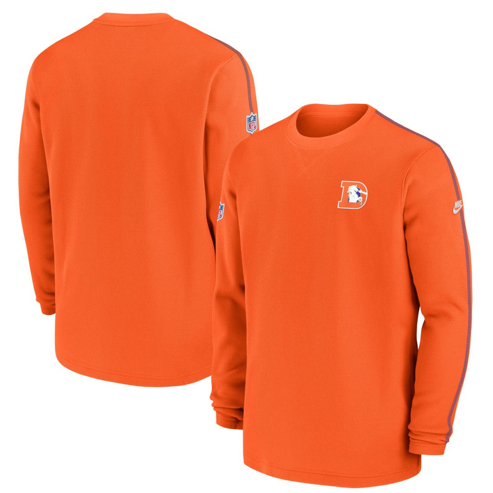 Denver Broncos Alternate Logo Coach Long Sleeve Top | NFL Outlet