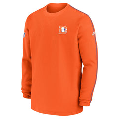 Denver Broncos Alternate Logo Coach Long Sleeve Top | NFL Outlet