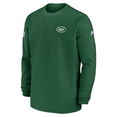 New York Jets Alternate Logo Coach Long Sleeve Top | NFL Discount