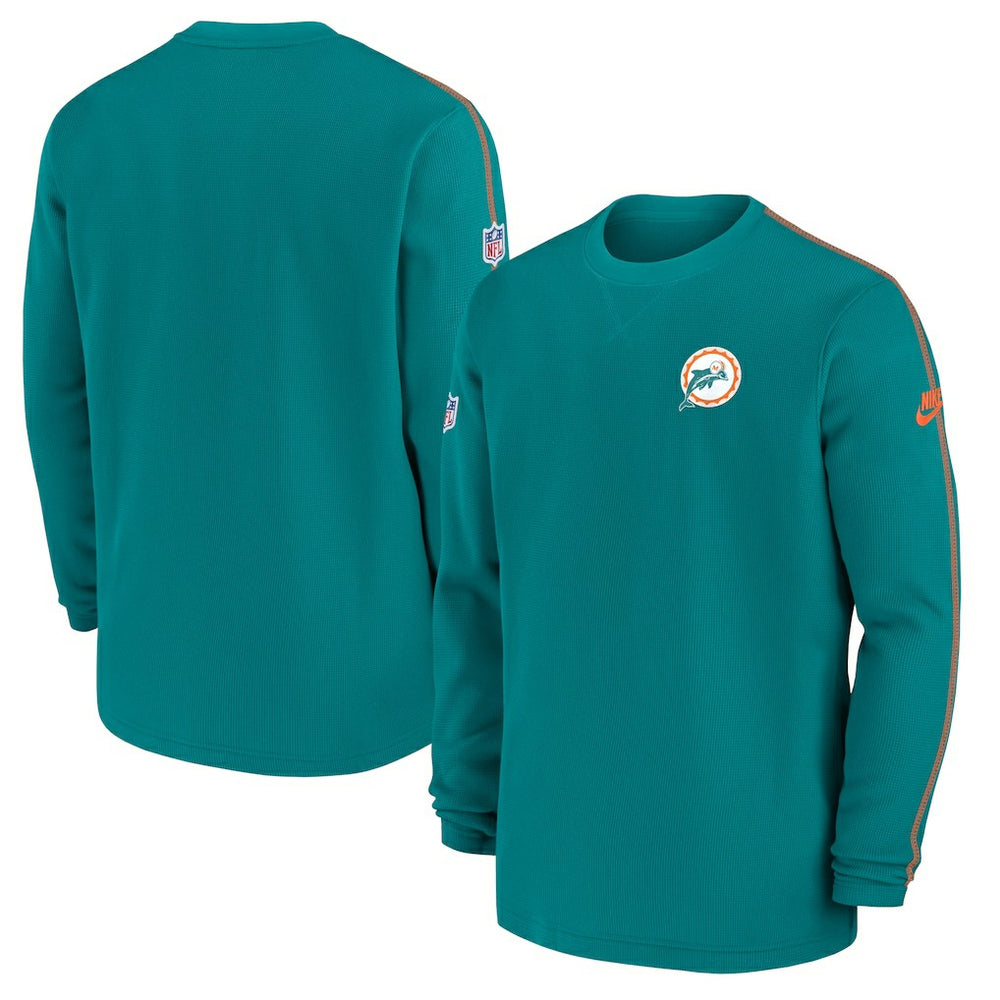 Miami Dolphins Alternate Logo Coach Long Sleeve Top | NFL US