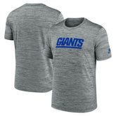 New York Giants Sideline Velocity Throwback Logo Dri-FIT T-Shirt | NFL New