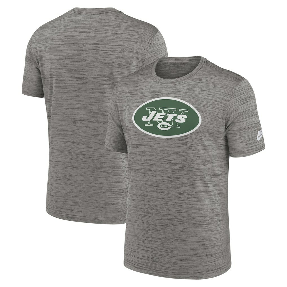 New York Jets Sideline Velocity Throwback Logo Dri-FIT T-Shirt | NFL Sale
