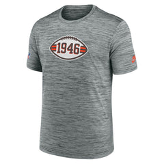 Cleveland Browns Sideline Velocity Throwback Logo Dri-FIT T-Shirt | NFL Discount