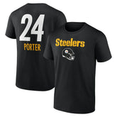 Pittsburgh Steelers Joey Porter Jr. Team Wordmark Player Name & Number T-Shirt | NFL Online