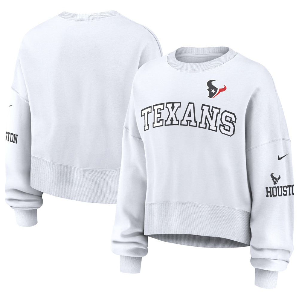 Houston Texans Women's Oversized Pullover Sweatshirt | NFL On sale
