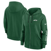 New York Jets Women's Phoenix Full-Zip Hoodie | NFL Near me