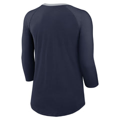 Seattle Seahawks Women's 3/4 Sleeve Raglan Fashion Top | NFL Near me