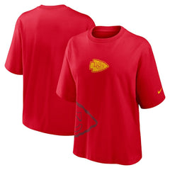 Kansas City Chiefs Women's Boxy T-Shirt | NFL New