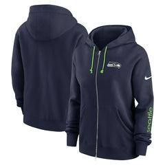 Seattle Seahawks Women's Plus Size Phoenix Full-Zip Hoodie | NFL Sale