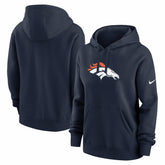 Denver Broncos Women's Club Fleece Hoodie | NFL Discount