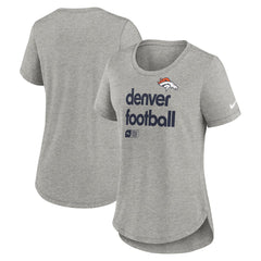 Denver Broncos Women's Team Shout-Out Tri-Blend T-Shirt | NFL On sale