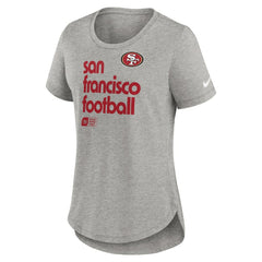 San Francisco 49ers Women's Team Shout-Out Tri-Blend T-Shirt | NFL New