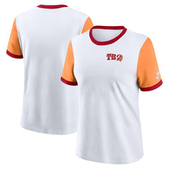 Tampa Bay Buccaneers Women's Rewind Ringer T-Shirt | NFL Near me
