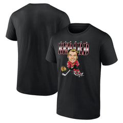 Connor Bedard Chicago Blackhawks Fanatics Player Caricature T-Shirt - NHL T-shirts