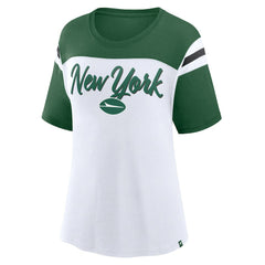 New York Jets Women's Cheer Chant Fashion Crop Top | NFL Hot