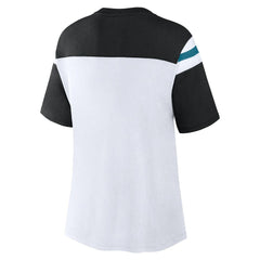 Jacksonville Jaguars Women's Cheer Chant Fashion Crop Top | NFL Outlet