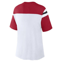 San Francisco 49ers Women's Cheer Chant Fashion Crop Top | NFL Outlet
