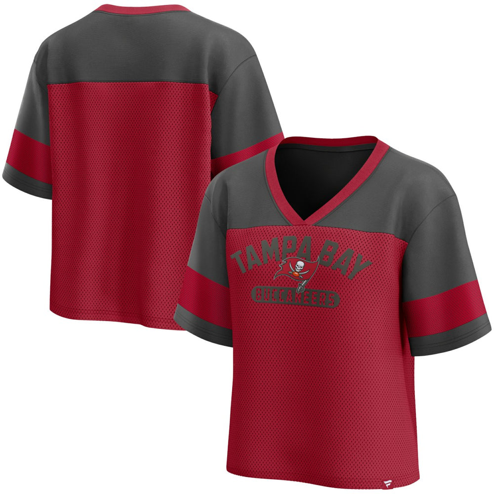 Tampa Bay Buccaneers Women's Homeschool Jersey Poly V-Neck
Fashion Top | NFL Sale