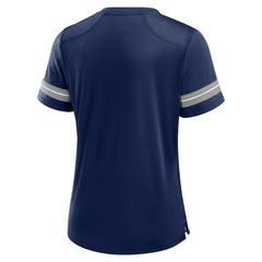 Dallas Cowboys Women's Play Script Lace-Up T-Shirt | NFL Discount