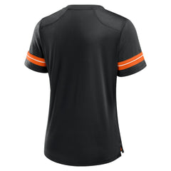Cincinnati Bengals Women's Play Script Lace-Up T-Shirt | NFL Sale