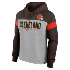 Cleveland Browns Women's Bold Play Call Pullover Hoodie | NFL US