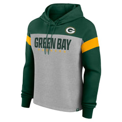 Green Bay Packers Women's Bold Play Call Pullover Hoodie | NFL Online