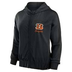 Cincinnati Bengals Women's Script Lock Full-Zip Hoodie | NFL New