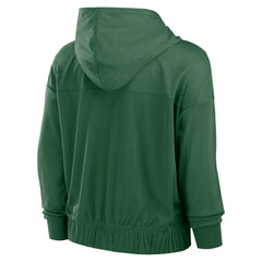 New York Jets Women's Script Lock Full-Zip Hoodie | NFL Outlet