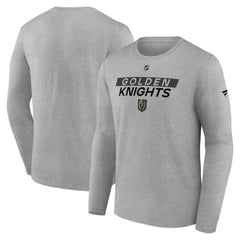 Vegas Golden Knights Fanatics Authentic Pro Core Primary Long Sleeve T-Shirt - NHL T-shirts