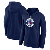 New York Rangers Fanatics Women's Authentic Pro Core Secondary Fleece Pullover Hoodie - NHL Hoodies