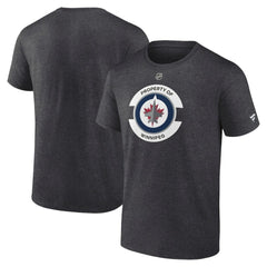 Winnipeg Jets Fanatics Authentic Pro Core Secondary T-Shirt - NHL T-shirts