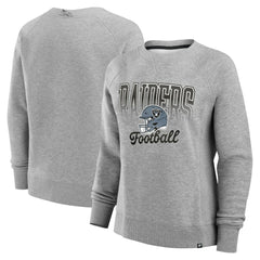 Las Vegas Raiders Women's Hit Hard Fleece Pullover Sweatshirt | NFL New