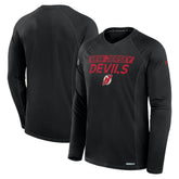 New Jersey Devils Fanatics Authentic Pro Rink Tech Long Sleeve T-Shirt - NHL T-shirts