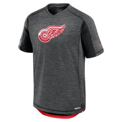 Detroit Red Wings Fanatics Authentic Pro Rink Tech T-Shirt - NHL T-shirts