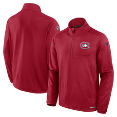 Montreal Canadiens Fanatics Authentic Pro Rink Quarter-Zip Jacket - NHL Jackets