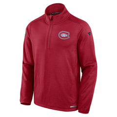 Montreal Canadiens Fanatics Authentic Pro Rink Quarter-Zip Jacket - NHL Jackets