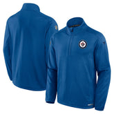 Winnipeg Jets Fanatics Authentic Pro Rink Quarter-Zip Jacket - NHL Jackets